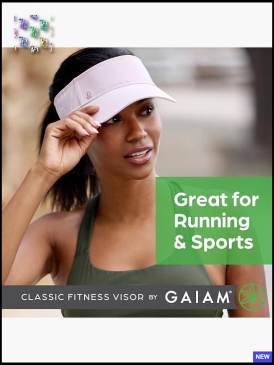 Performance Fitness Visor Adjustable Snapback Moisture Wicking Breathable Open